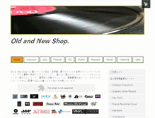 Tablet Screenshot of old-and-new-shop.com